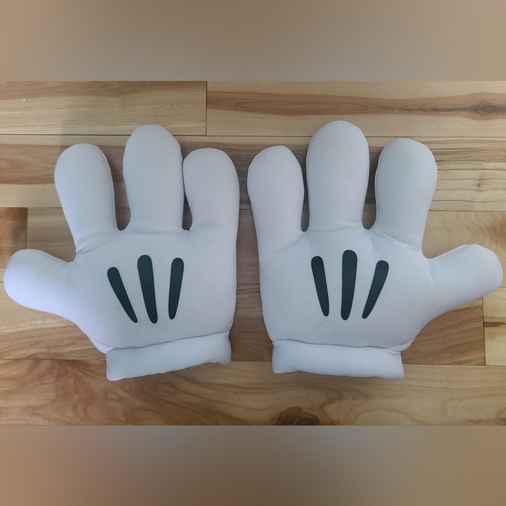 Disneyland Disneyworld Original Mickey Minnie Mouse Hand Gloves